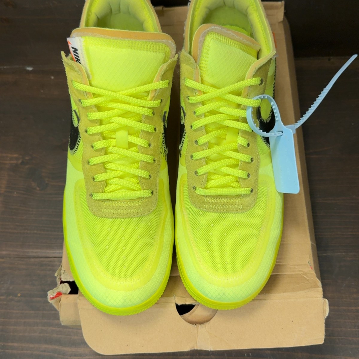 Nike Air Force 1 Low Off-White Volt - Image 3