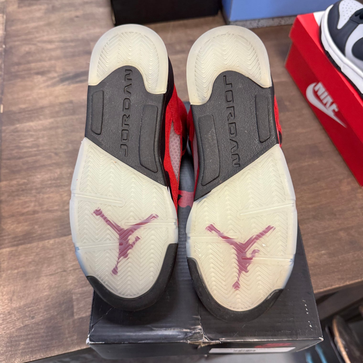 Raging Bull Jordan 5 (GS) (Lightly Worn)