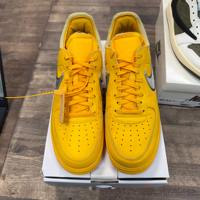 Nike Air Force 1 Low Off-White ICA University Gold (Men's) (US 12) (USED)