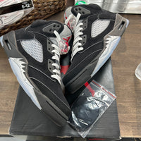 Black Metallic Jordan 5 (2025) (Lightly Worn)