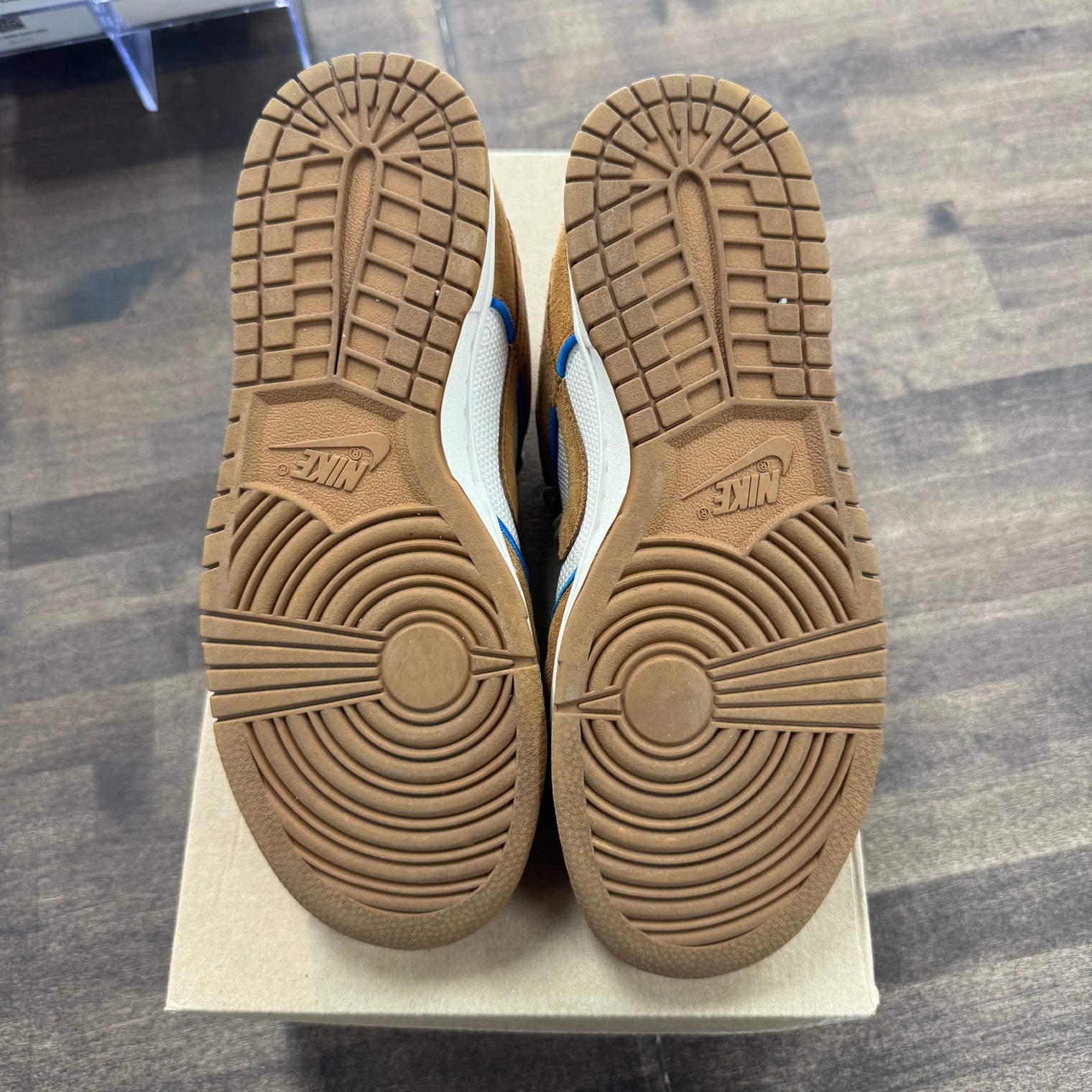 Premium Light British Tan Dunk Low (USED, No Box)