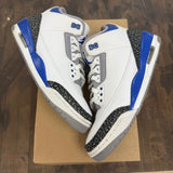 Jordan 3 Retro Racer Blue Size 9 (Pre-Owned) - Image 1