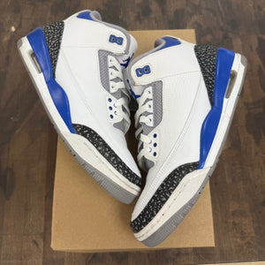 Jordan 3 Retro Racer Blue Size 9 (Pre-Owned) - Image 1