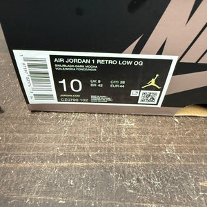 Jordan 1 Retro Low OG Mocha Size 10 (Pre-Owned) - aux