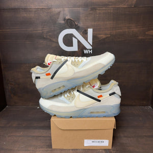 Nike Air Max 90 Off-White Size 12 (Pre-Owned) - Image 1