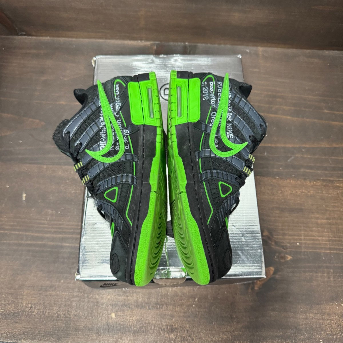 Nike Air Rubber Dunk Off-White Green Strike - Image 4