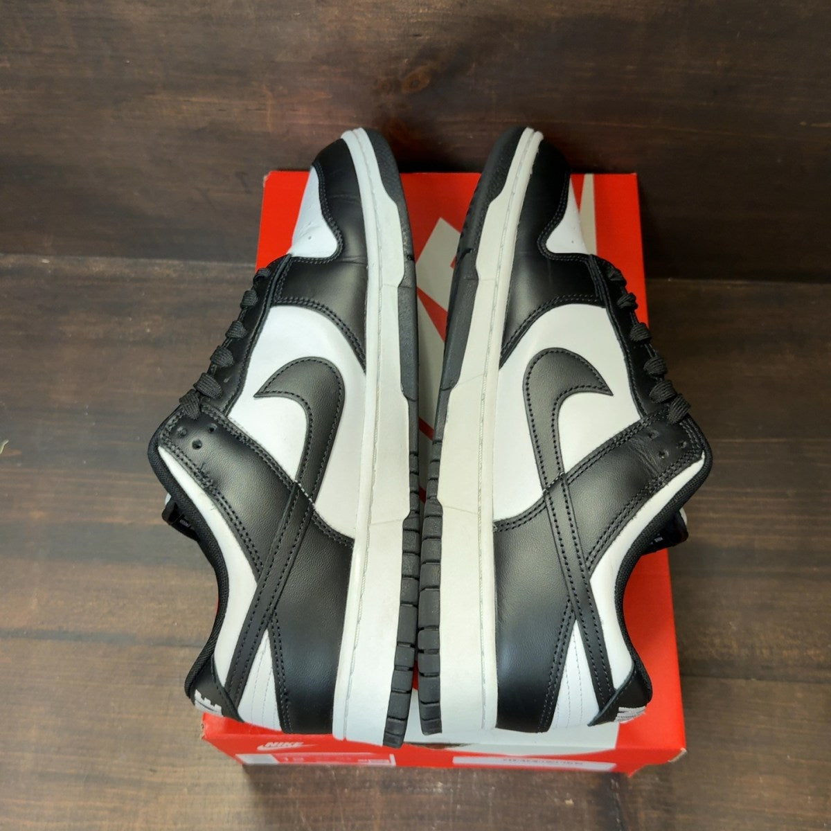 Nike Dunk Low Retro White Black Panda - Image 6