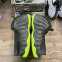 Nike Air Foamposite One Black Volt Size 9 (Moderately Worn Pre-Owned) - Image 3