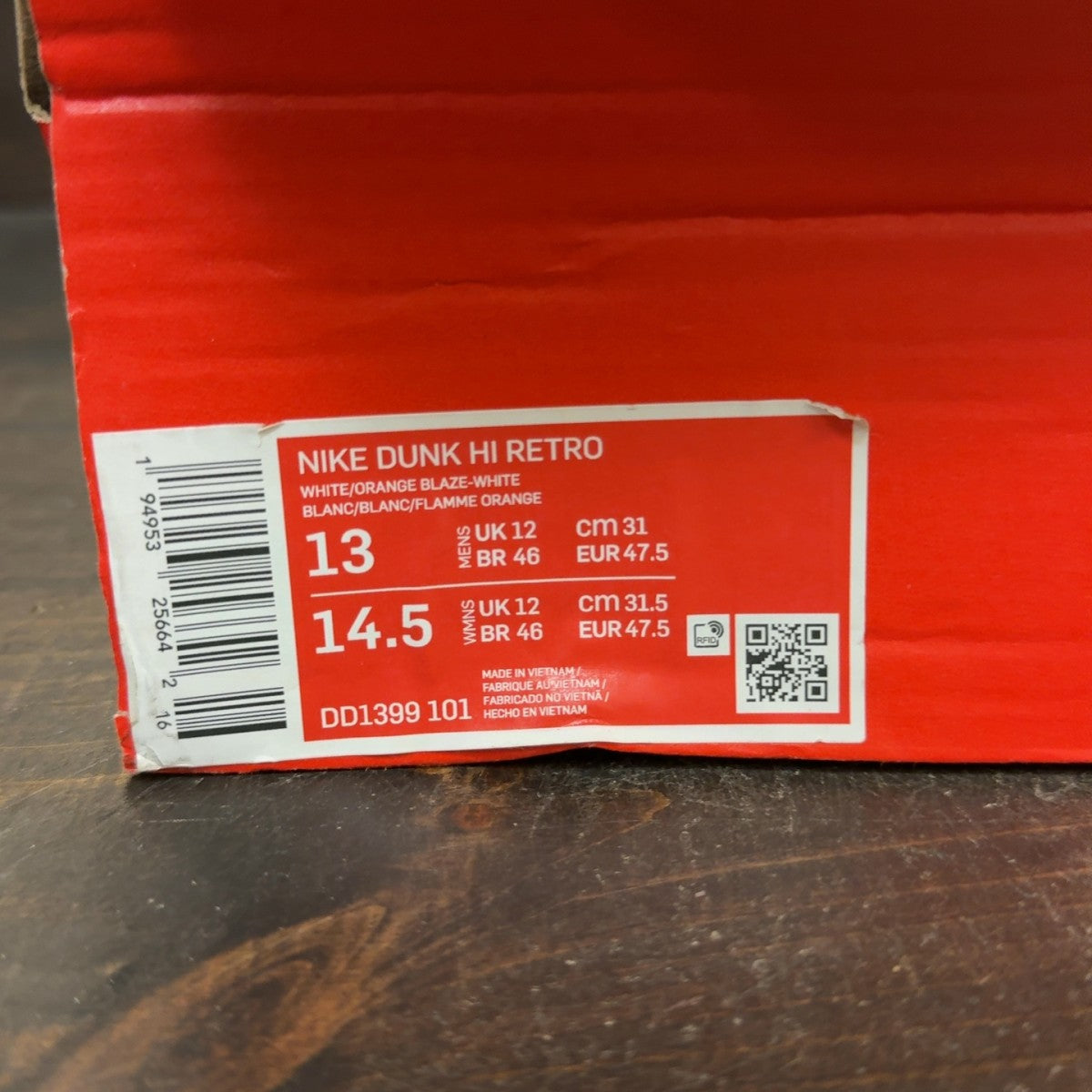 Nike Dunk High Syracuse (2021) - Image 7
