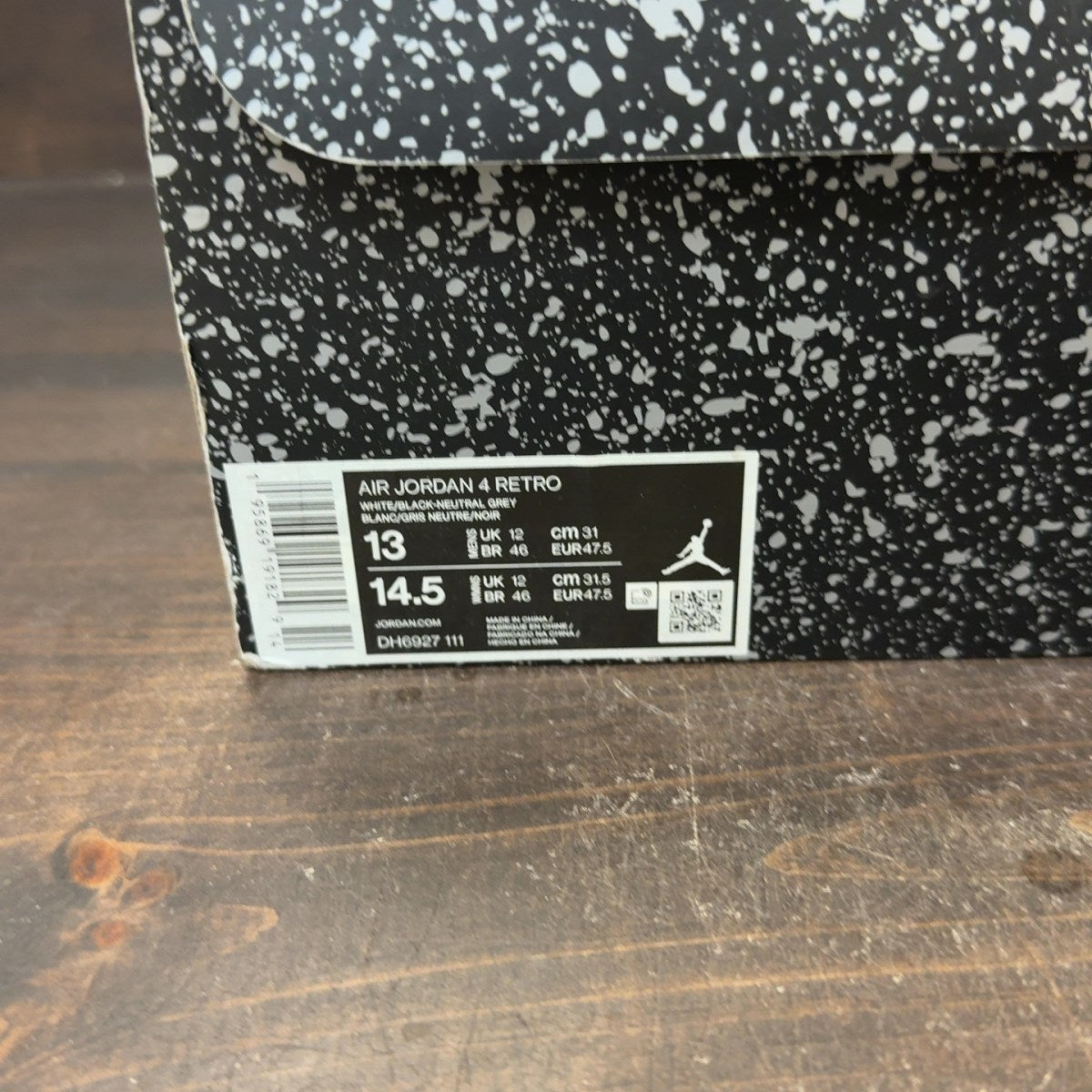 Jordan 4 Retro Military Black Size 13 (Pre-Owned)