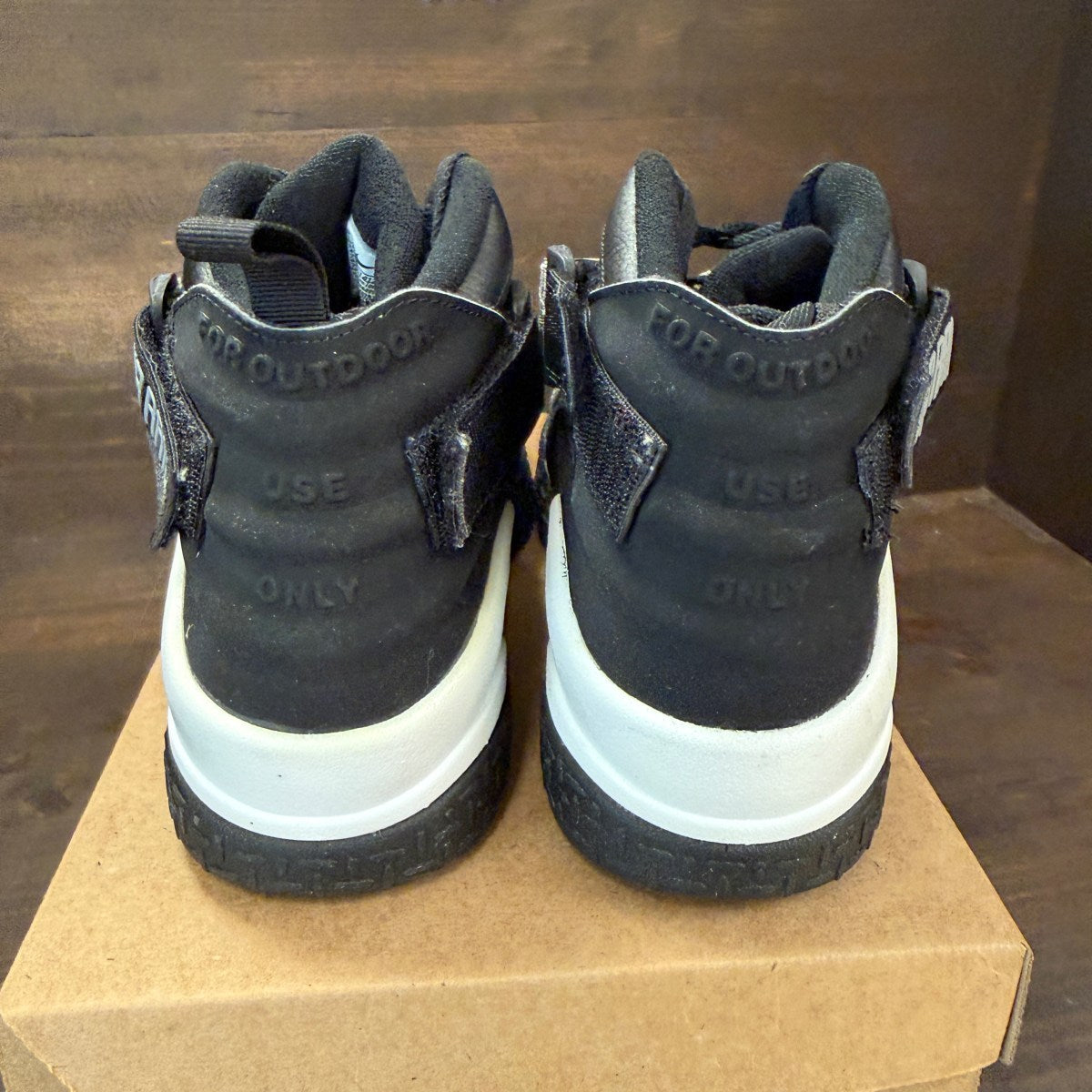 Nike Air Raid OG Black Grey (2020) Size 11 (Pre-Owned) - Image 4