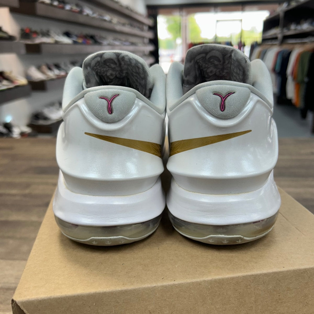 Nike KD 7 Aunt Pearl Size 9 (Pre-Owned) - Image 4