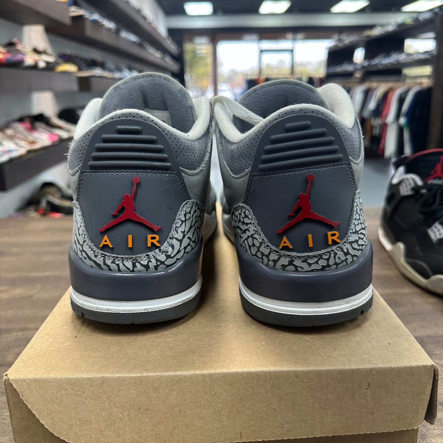 Cool Grey Jordan 3 Retro (Used,No Box)