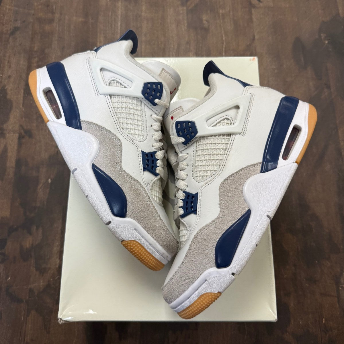 Jordan 4 Retro SB Navy - Image 1