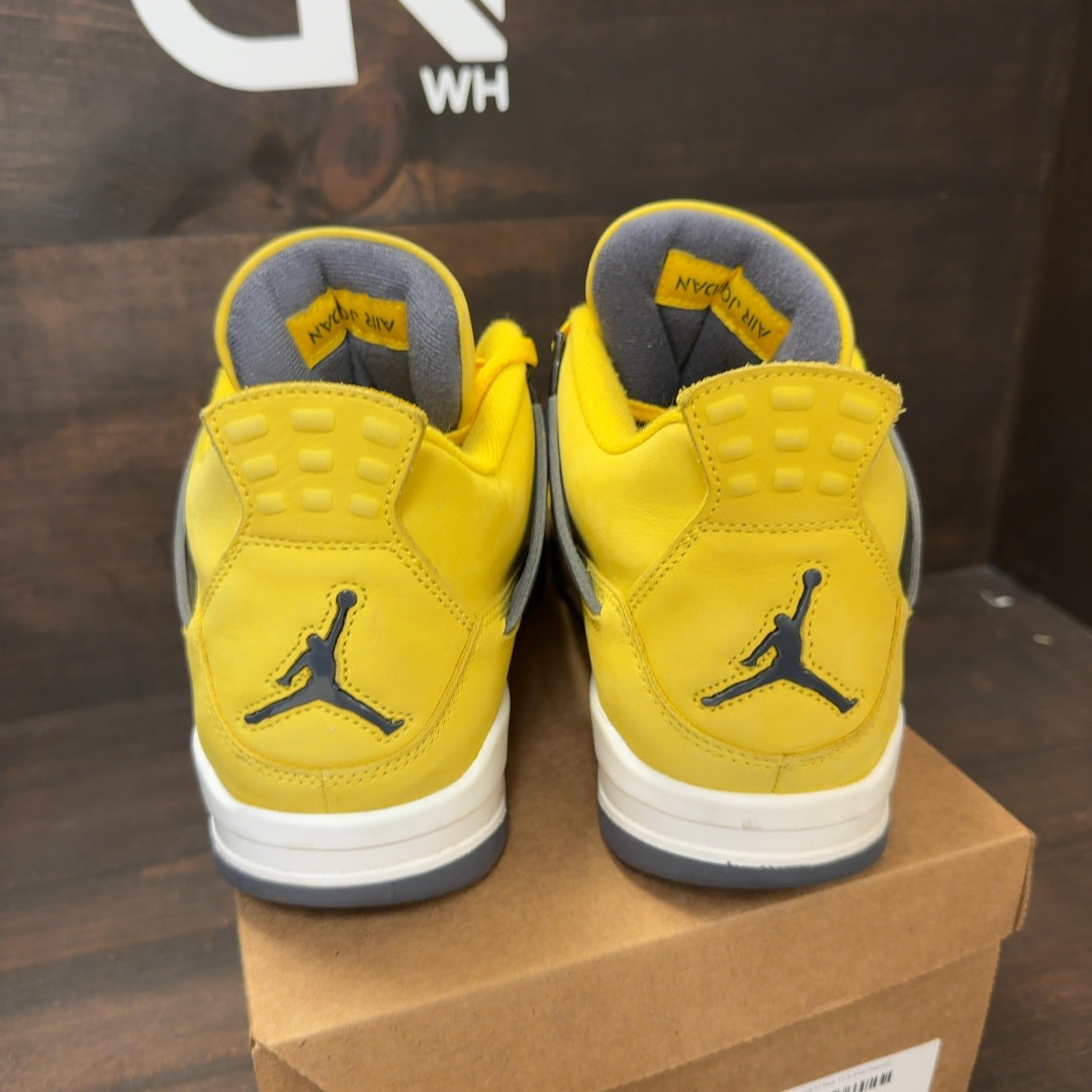 Jordan 4 Retro Lightning (2021) Size 11.5 (Pre-Owned) - Image 5