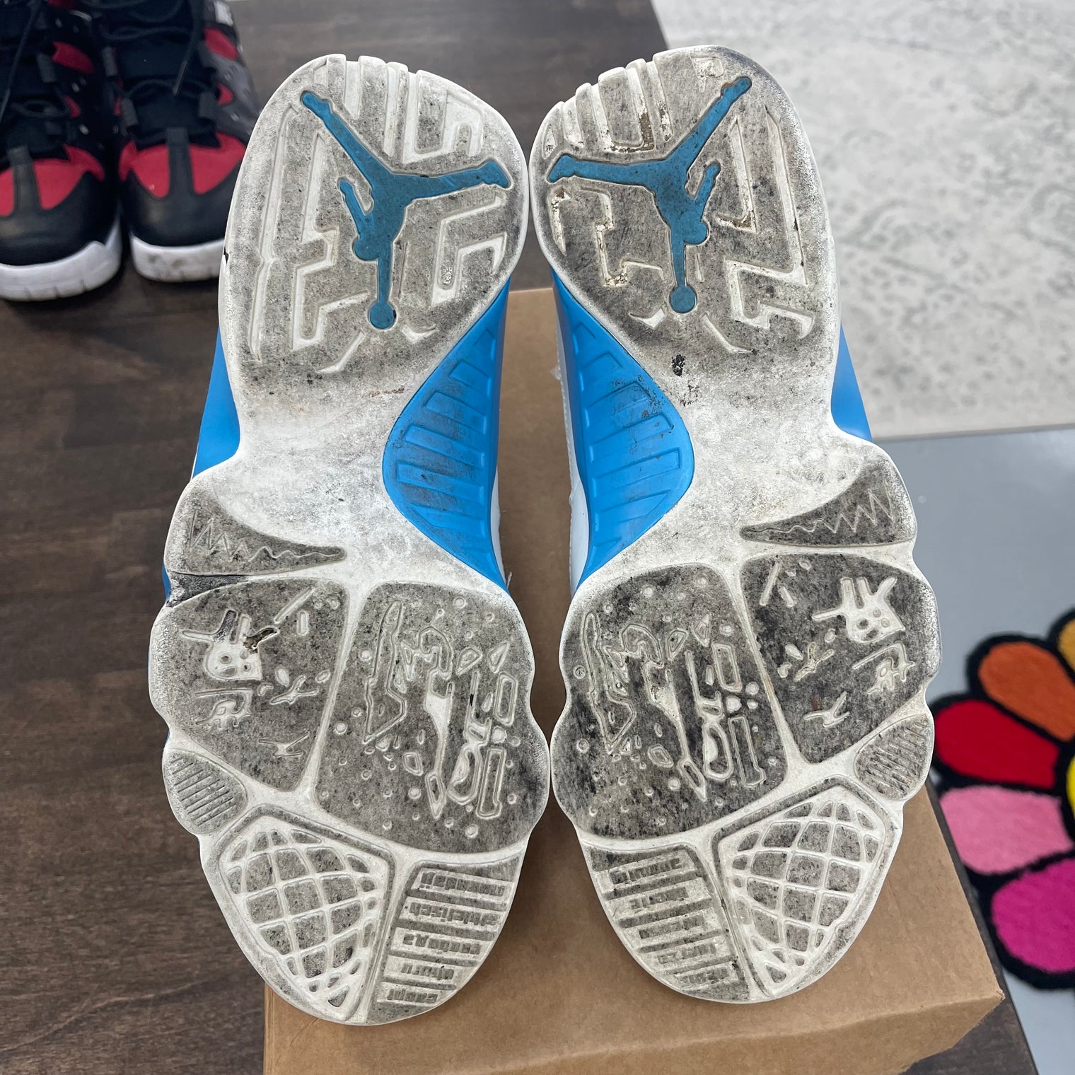 Powder Blue Jordan 9 (USED, No Box)