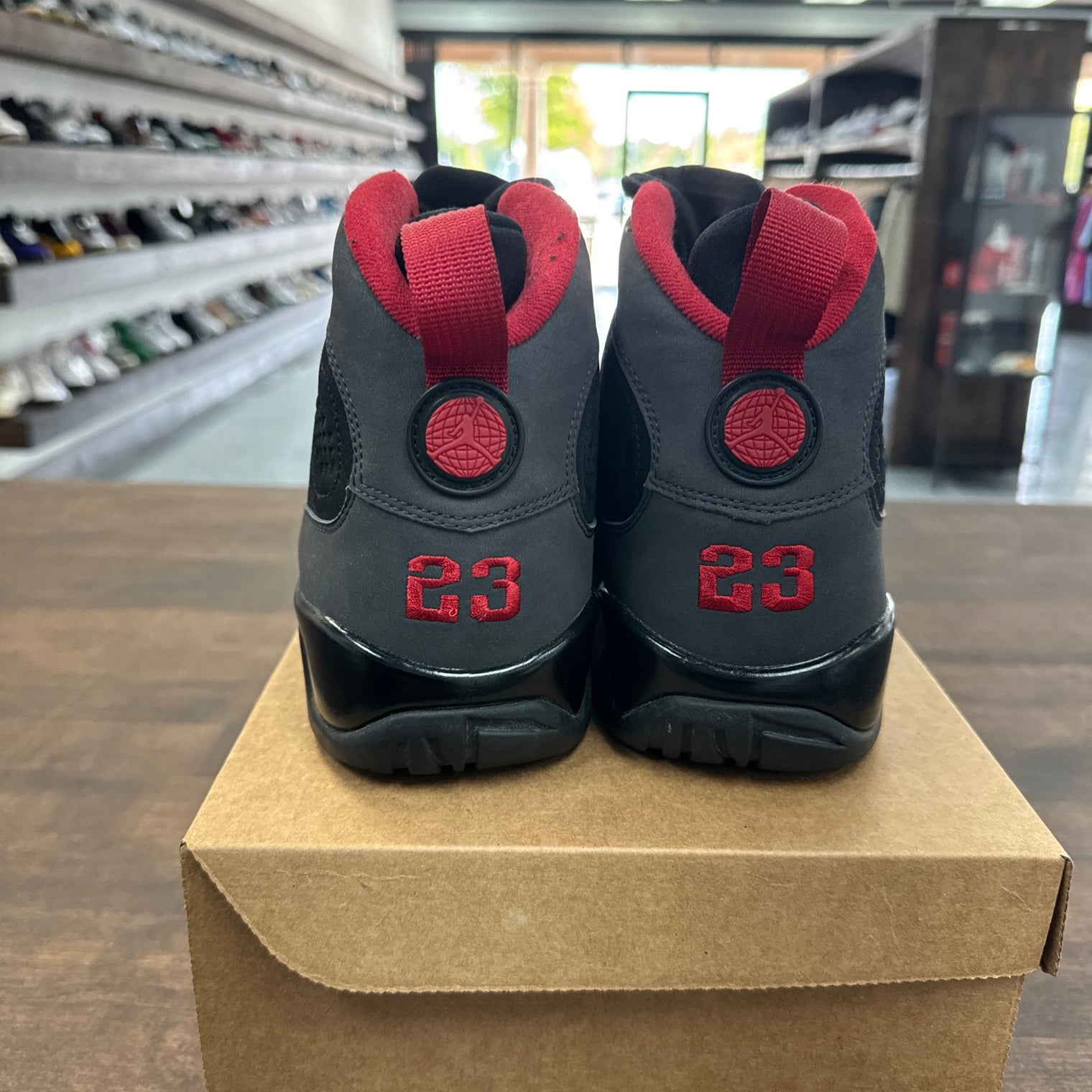 Air Jordan 9 Retro 2010 Charcoal (USED, no box)
