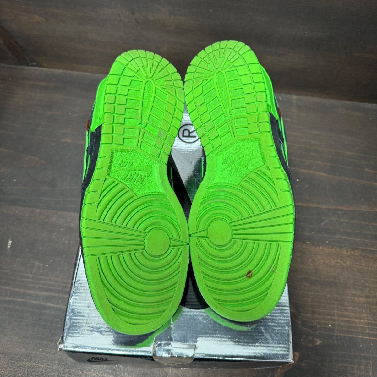 Nike Air Rubber Dunk Off-White Green Strike - Image 6