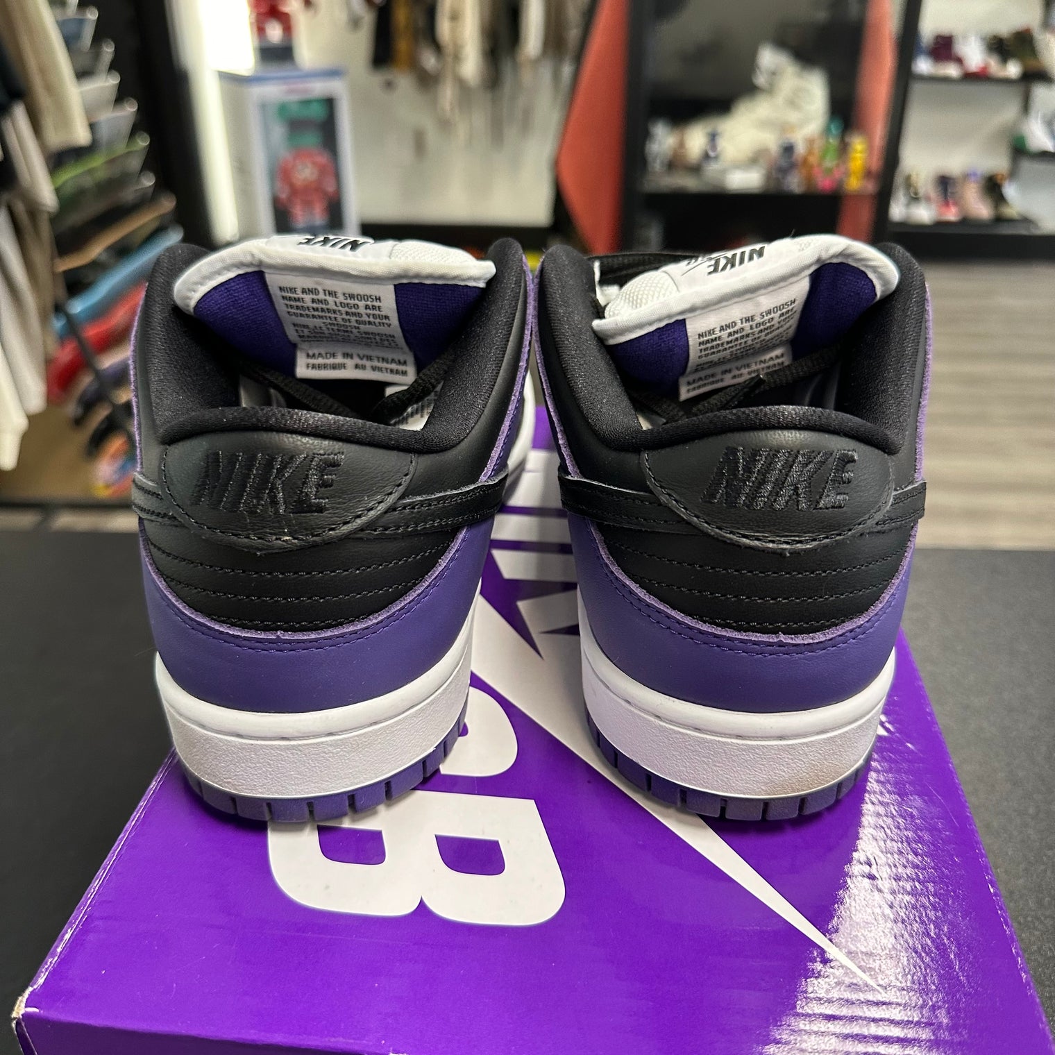 Court Purple Nike SB Dunk Low (USED)