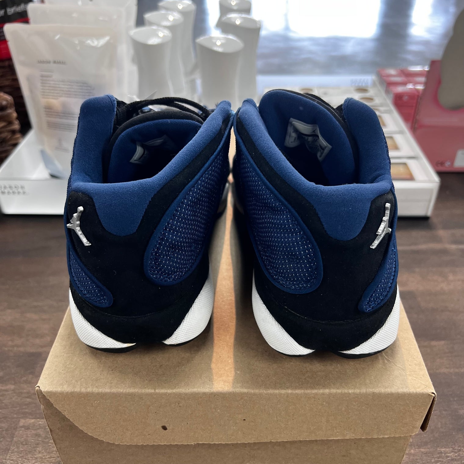 Brave Blue Jordan 13 Low (USED, No Box)
