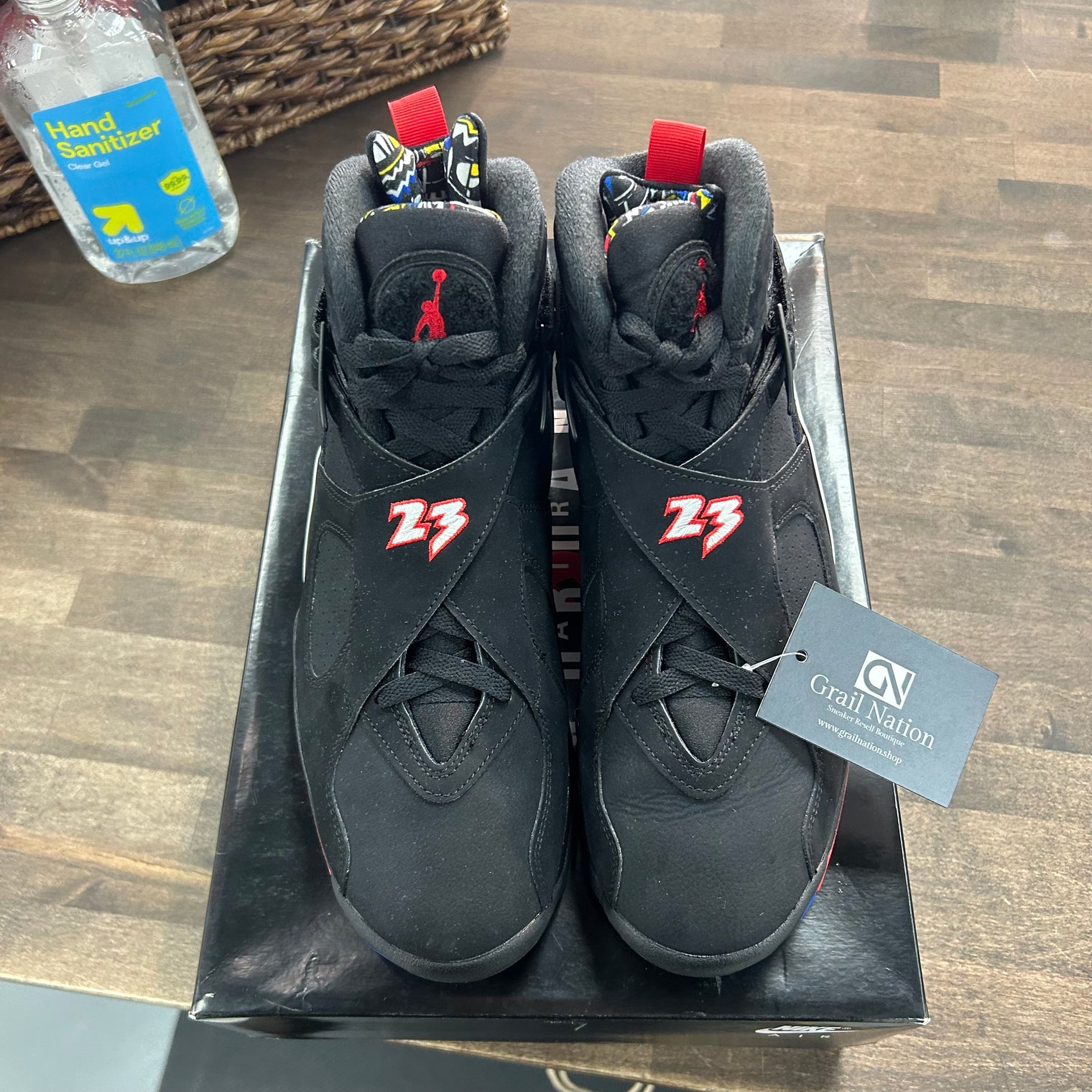 Playoff Jordan 8 Retro (Lightly Worn)