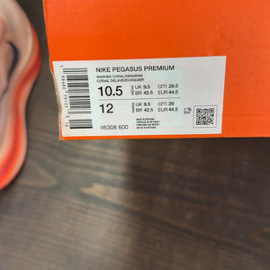 Nike Air Zoom Pegasus Premium Washed Coral Size 10.5 - aux
