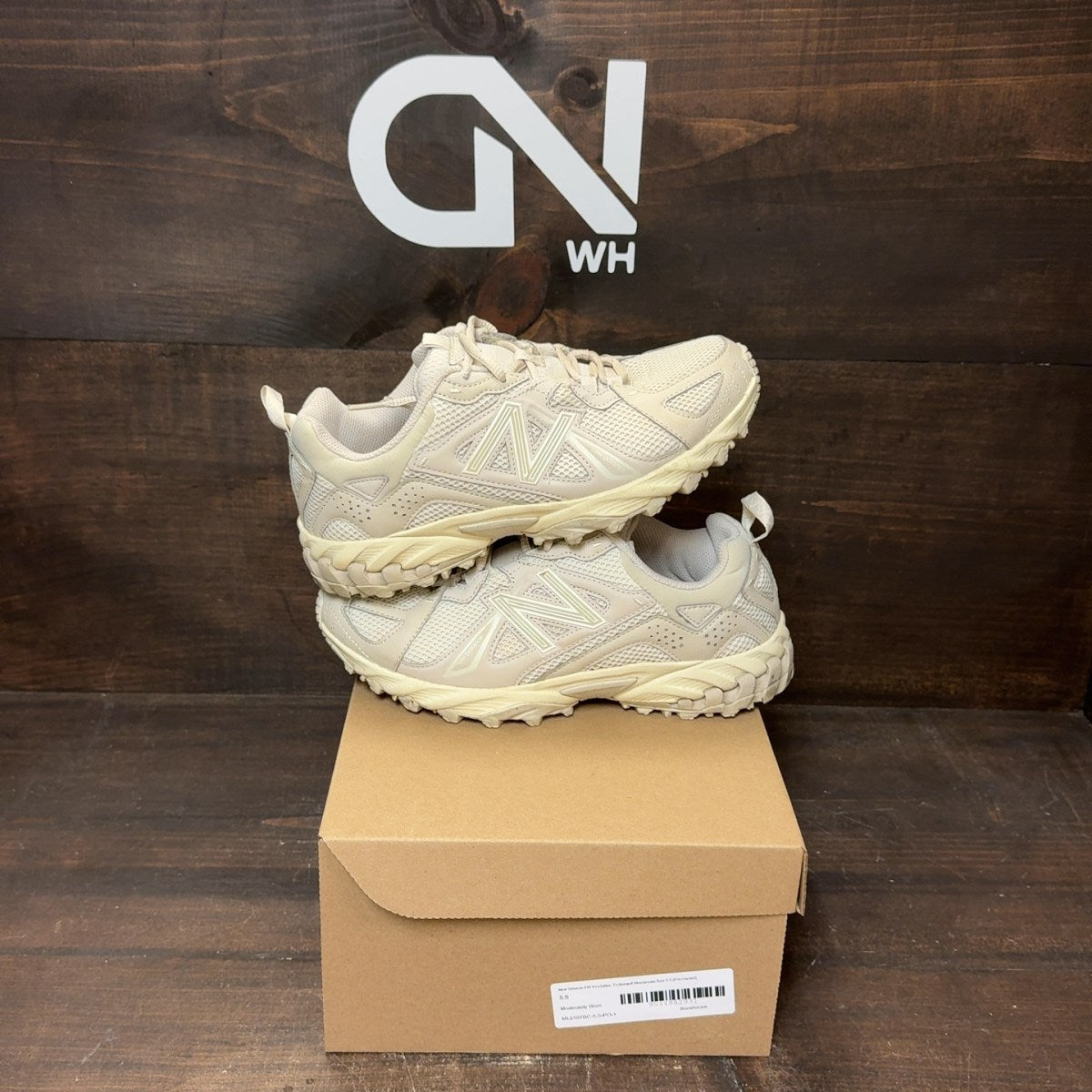 New Balance 610 Incubation Timberwolf Moonbeam Size 5.5 (Pre-Owned) - Image 1