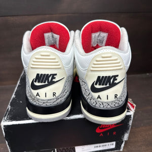 Jordan 3 Retro White Cement Reimagined Size 9.5 (Pre-Owned)