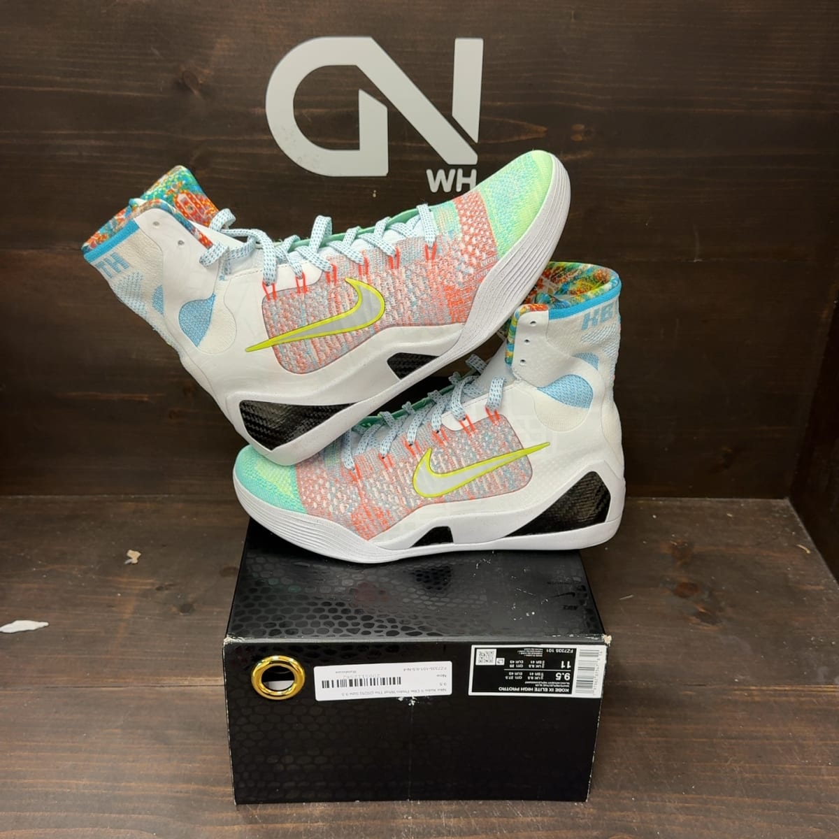 Nike Kobe 9 Elite Protro What The (2025) Size 9.5 - front