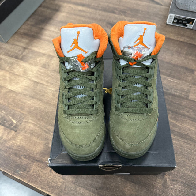 Olive Jordan 5 (GS) (USED)