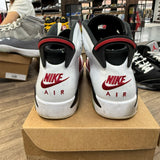 Jordan 6 Retro Carmine (2021) (US 11) (USED, No Box) Size 11 (Pre-Owned) - Image 4