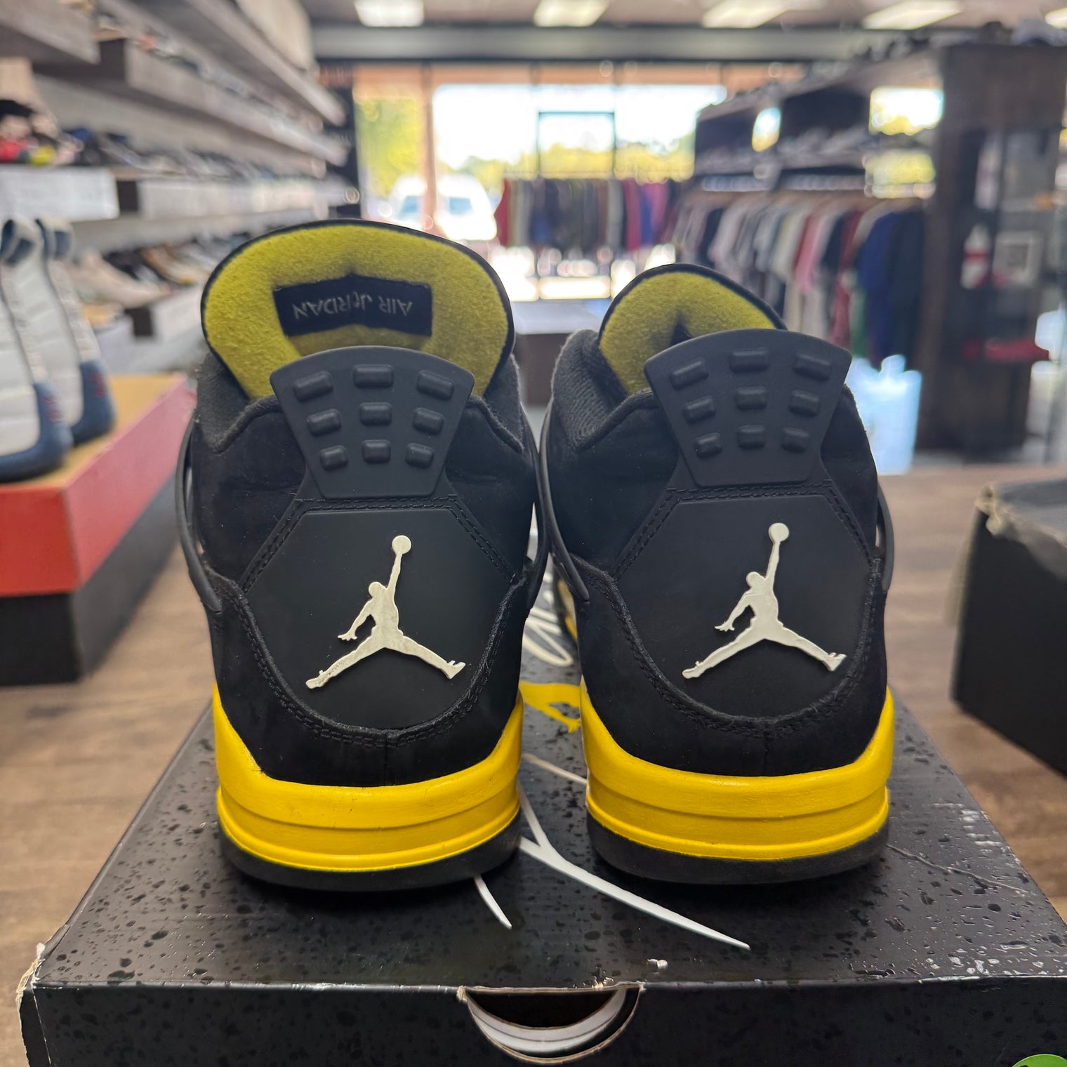Yellow Thunder Jordan 4 Retro (USED)