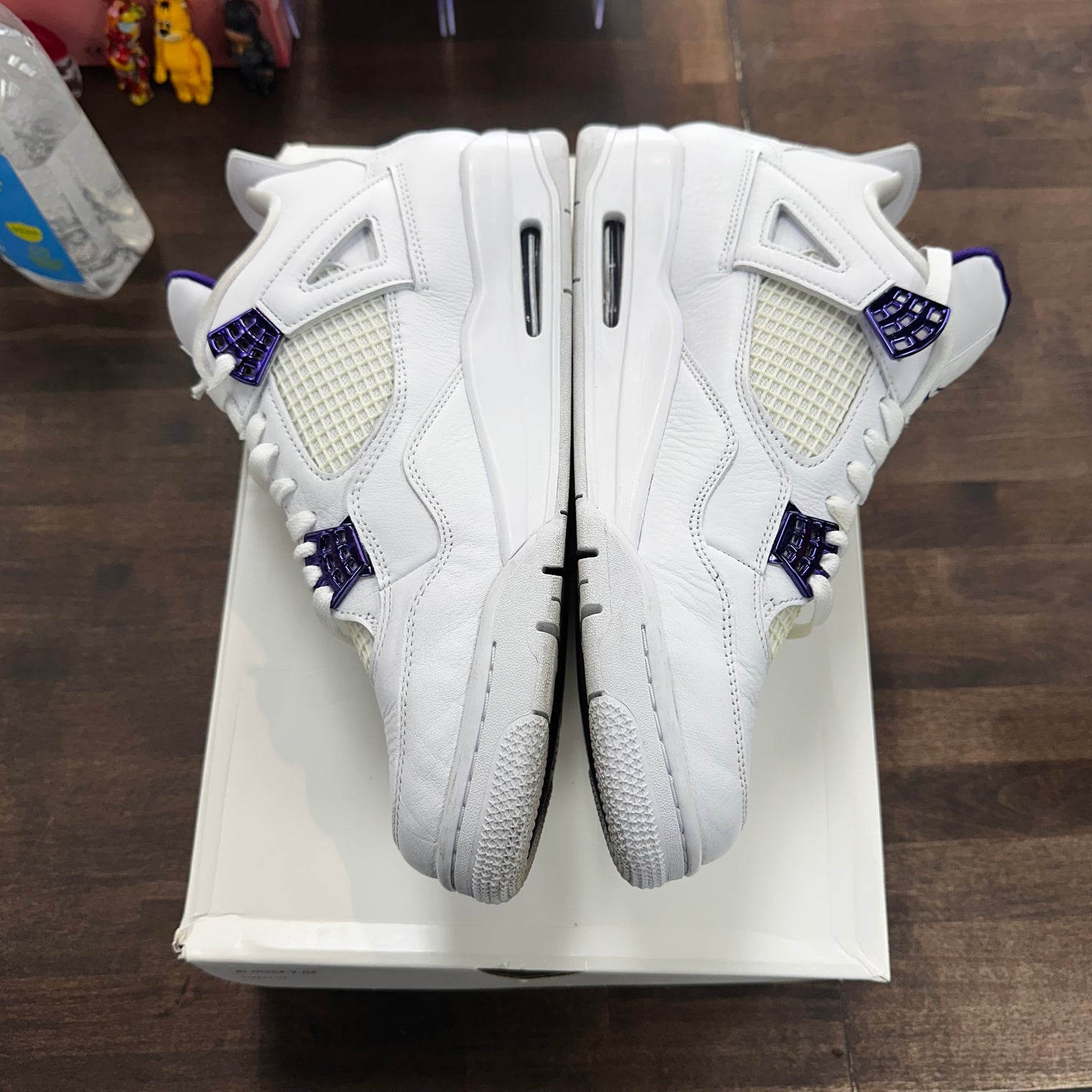 Purple Metallic Jordan 4 (USED)