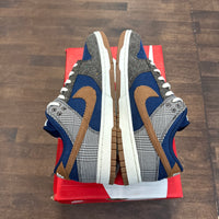Tweed Midnight Navy Dunk Low (USED)