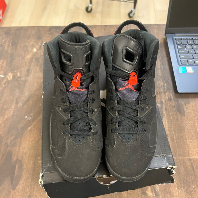 Jordan 6 Retro Infrared Black (2014) (GS) - Image 2