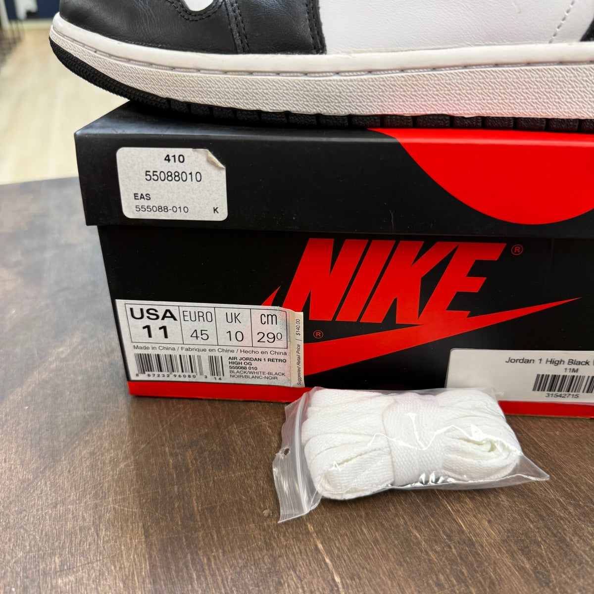 Jordan 1 Retro Black White (2014) - Image 7