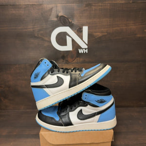 Jordan 1 Retro High OG UNC Toe (GS) Size 6Y (Pre-Owned) - Image 1
