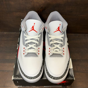 Jordan 3 Retro Fire Red (2022) Size 12 (Pre-Owned) - tag