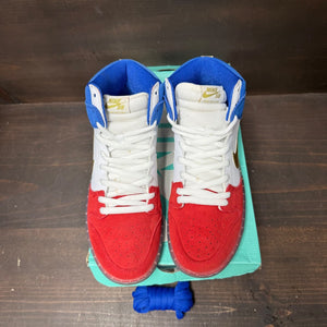 Nike SB Dunk High Tricolor (USA) Size 9.5 (Pre-Owned) - back