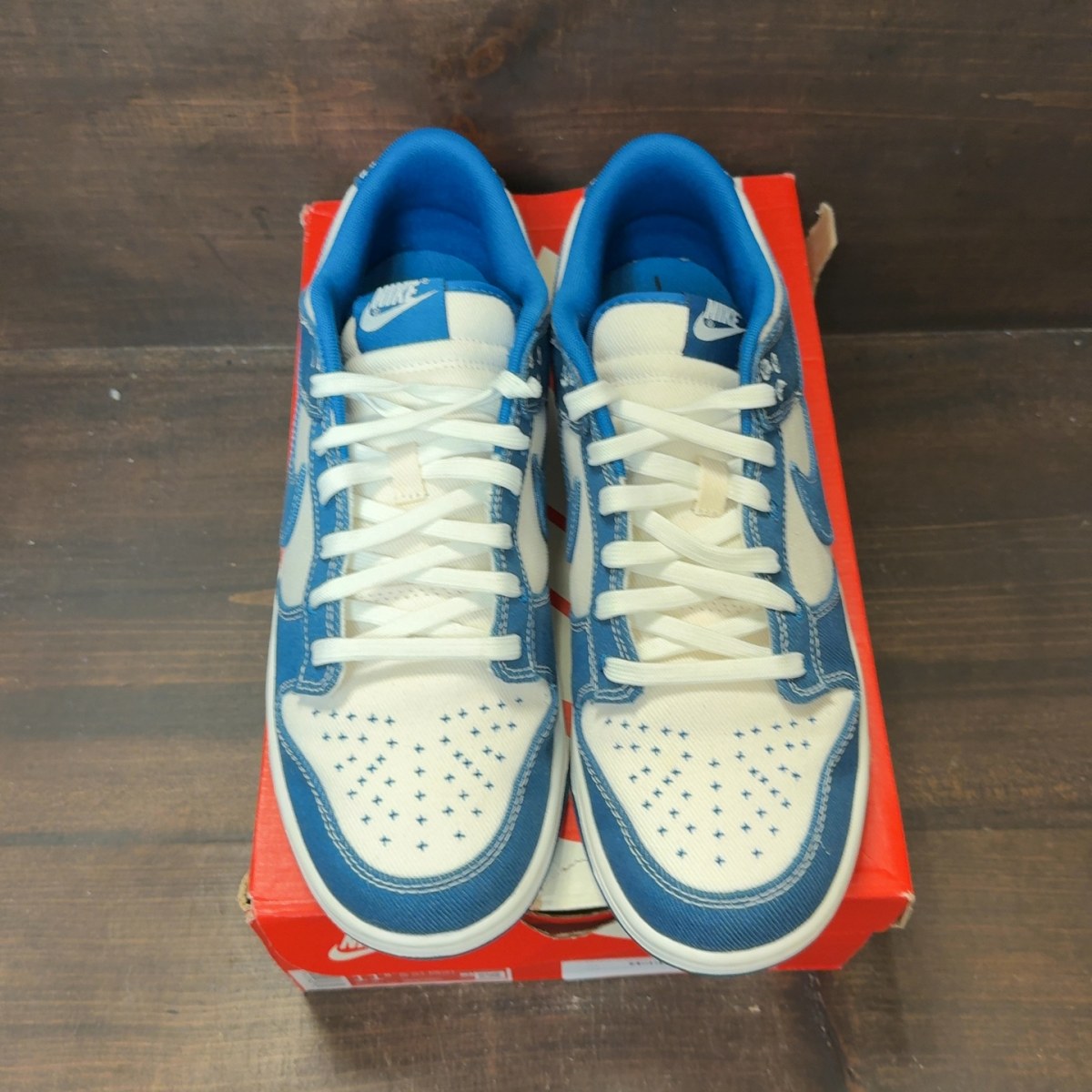 Nike Dunk Low Industrial Blue Sashiko - Image 3