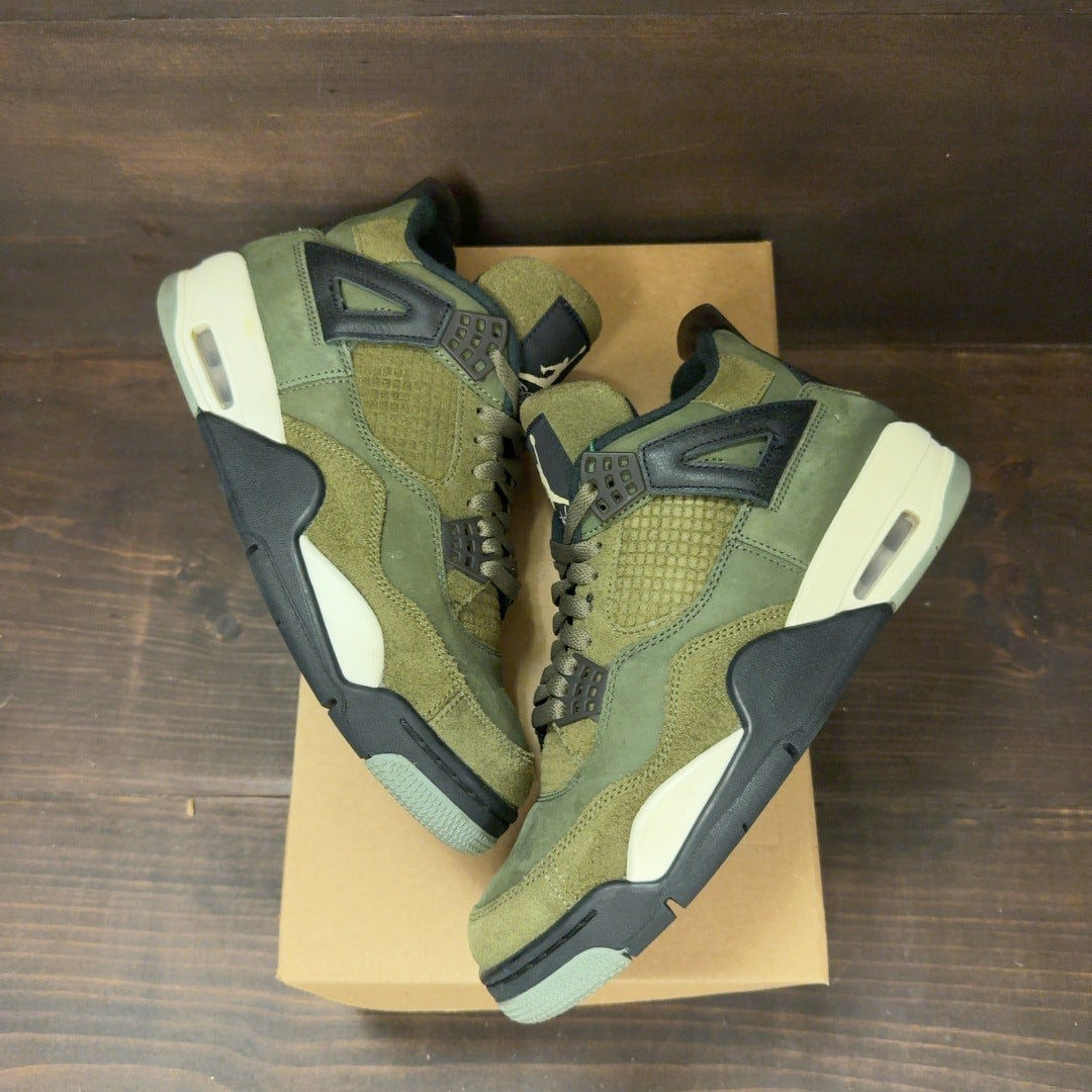 Jordan 4 Retro SE Craft Medium Olive Size 9 (Pre-Owned) - Image 2