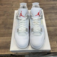 White Oreo Jordan 4 Retro (2021) (USED)