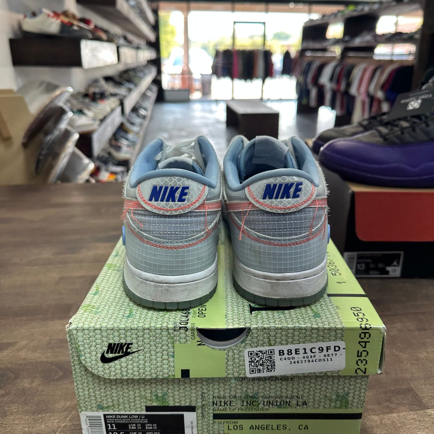 Union Passport Pack Argon Dunk Low (USED)