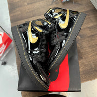 Black Metallic Gold Jordan 1 High (GS) (USED)