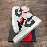 Neutral Grey Hyper Crimson Jordan 1 Retro High (USED)