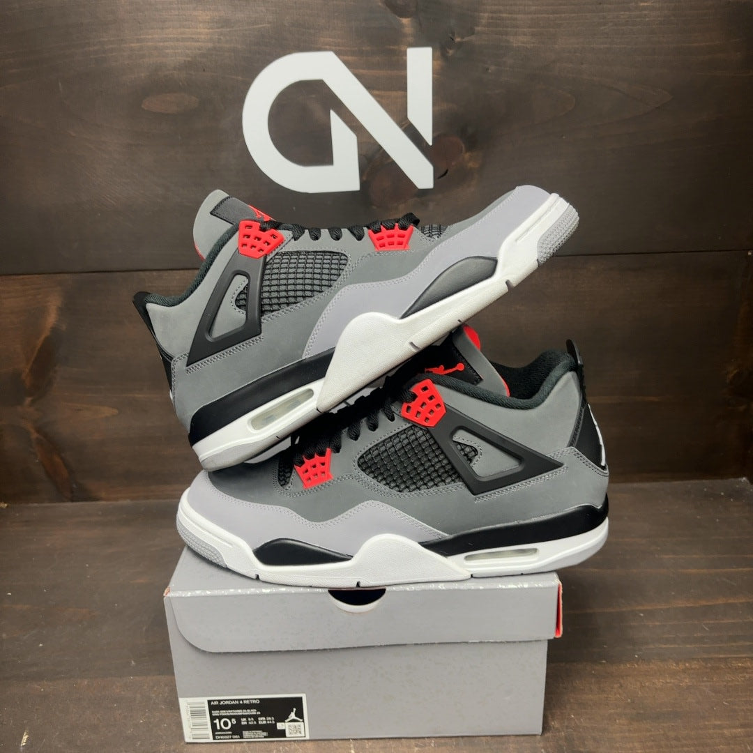 Jordan 4 Retro Infrared Size 10.5 (Pre-Owned)
