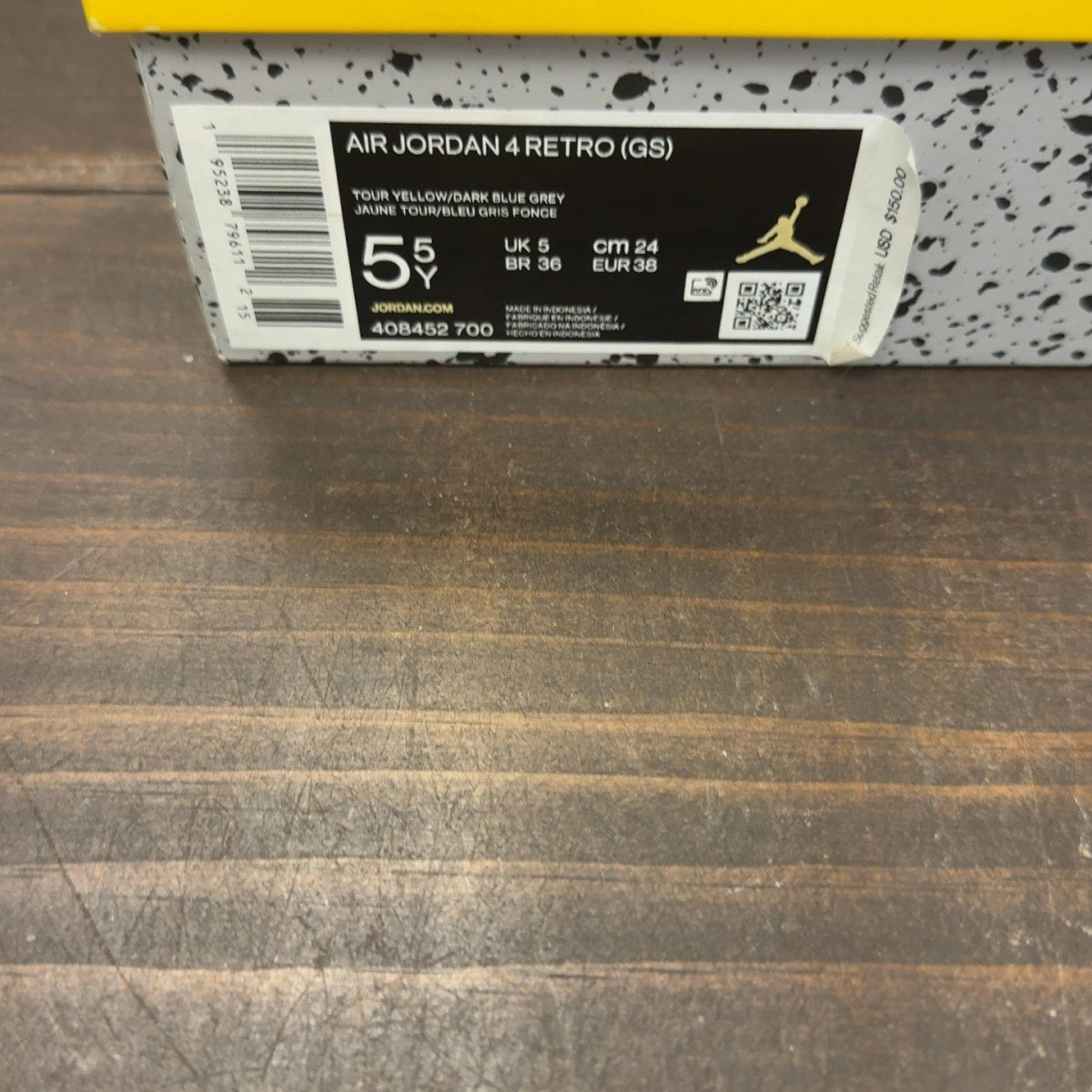 Jordan 4 Retro Lightning (2021) (GS) - Image 9