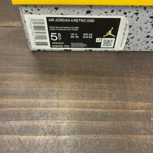 Jordan 4 Retro Lightning (2021) (GS) - Image 9