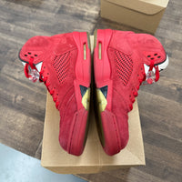 Red Suede Jordan 5 Retro (USED, No Box)