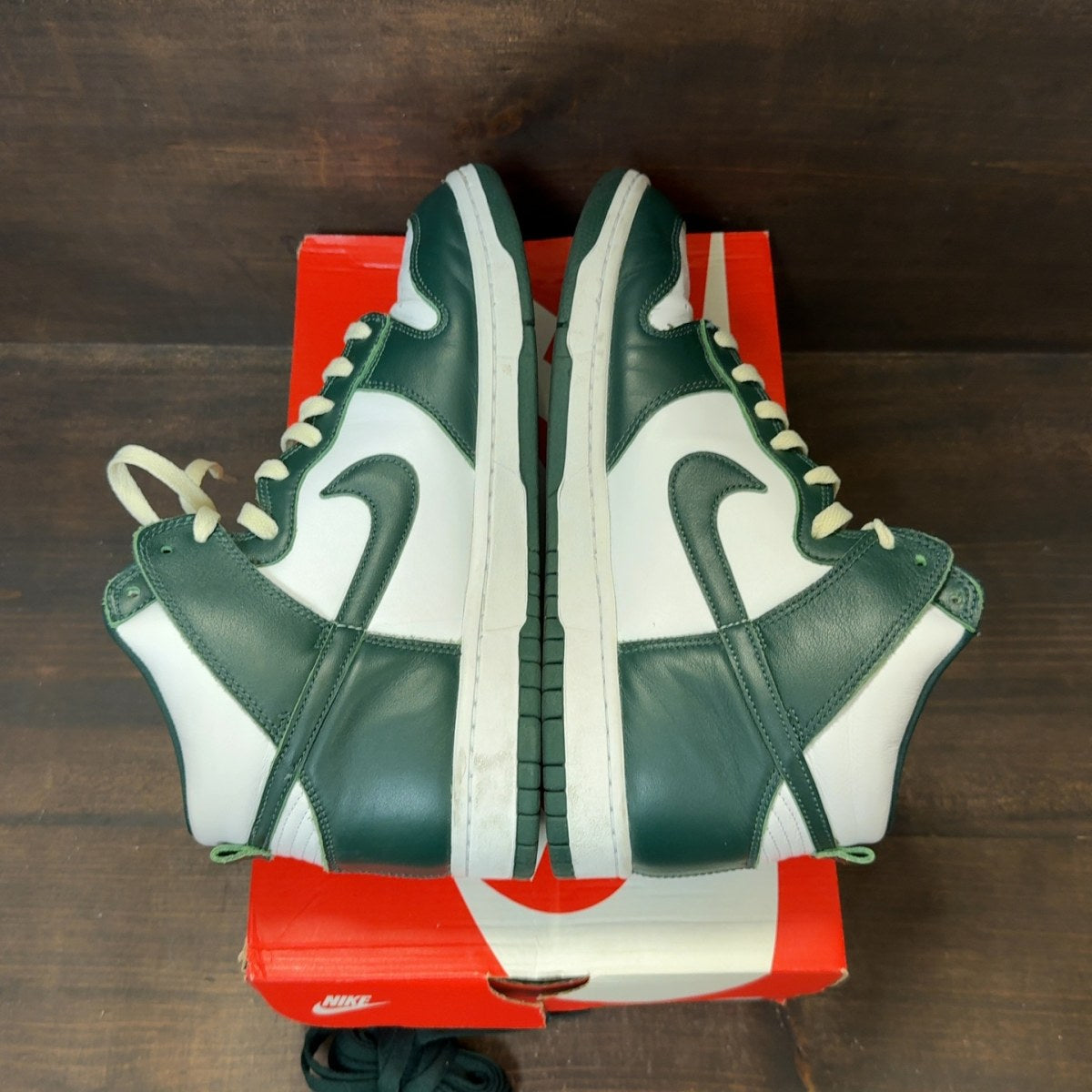 Nike Dunk High Spartan Green - Image 6